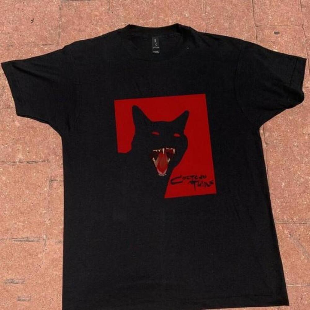 Black And Red Graphic Tee